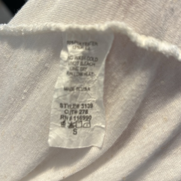 Summer Crochet Panel 3/4 Sleeve T-Shirt - Picture 3 of 4